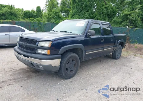 2005 Chevrolet Silverado 1500 Z71 из США, поврежденный, VIN 2GCEK13T051331152